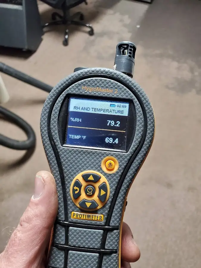 Moisture meter humidity assessment for Fire & Smoke Damage Restoration in Kahului